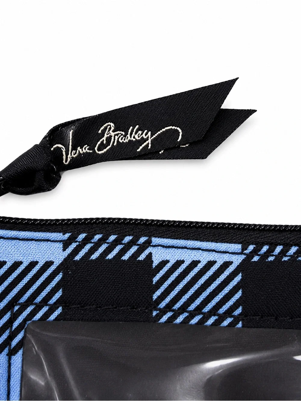 Vera Bradley Zip ID Case Wallet – Alpine Check – New With Tags (NWT)
